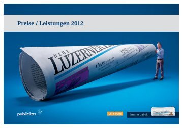 Preise / Leistungen 2012 - Neue Luzerner Zeitung
