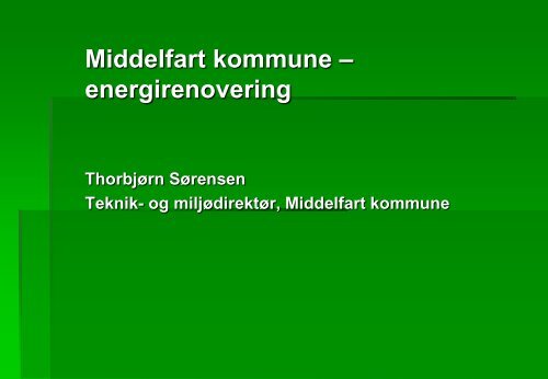 Middelfart Kommune præsentation