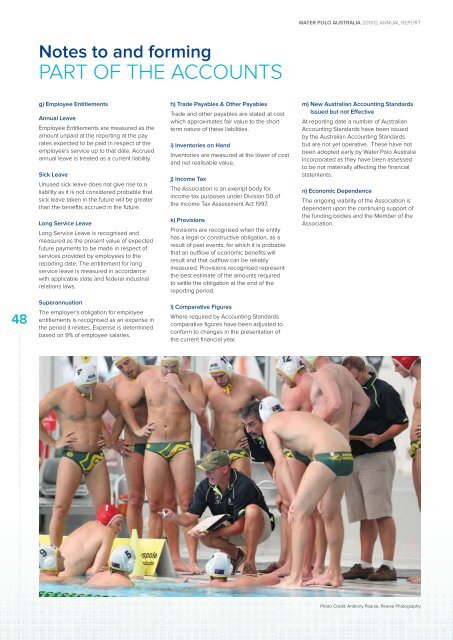 2011-12 Annual Report - Australian Water Polo Inc