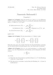 Numerische Mathematik I