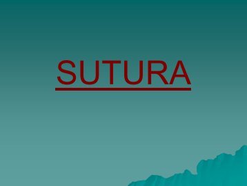 Tema 8 - Sutura