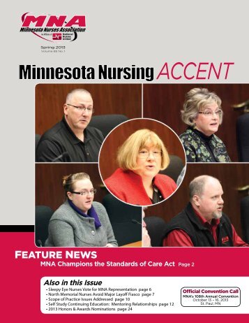 FEATURE NEWS - Minnesota Nurses Association
