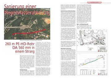Sanierung einer Regenwasserableitung Sanierung ... - Nodig-Bau.de