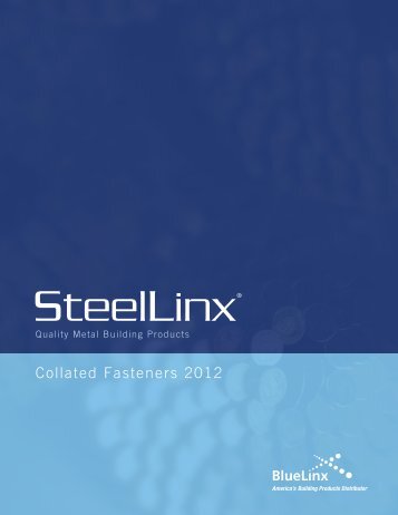 Collated Fasteners 2012 - BlueLinx