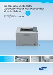 Der produktive und kompakte Duplex-Laserdrucker mit ...