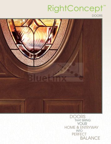 DOORS THAT BRING YOUR HOME AND ENTRY- WAY ... - BlueLinx