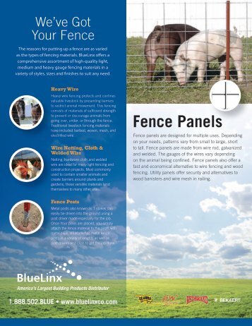 Fence Panels - BlueLinx