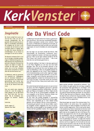 KV 10 09-02-2007.pdf - Kerkvenster