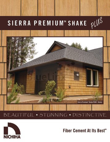 SIERRA PREMIUMTM SHAKE - BlueLinx