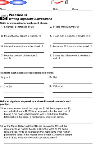 1-2 Practice C.pdf - MrWalkerHomework