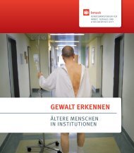 Gewalt erkennen - Ãltere Menschen in Institutionen - Plattform fÃ¼r ...