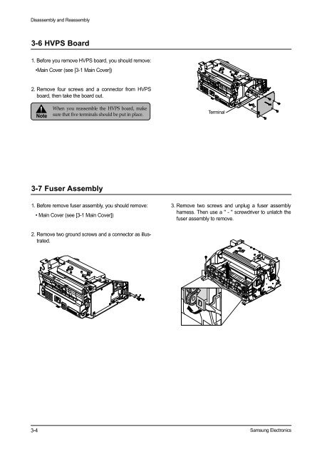 LASER PRINTER ML-1200 Series