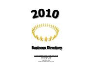 business directory 2010 full size.pub - Suncoast Community Church