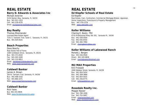 business directory 2010 full size.pub - Suncoast Community Church