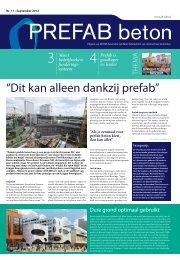 Volledig artikel in vakblad Prefab beton - Abt