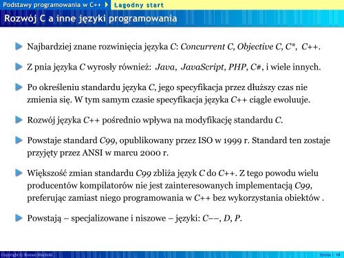 Podstawy programowania w C++