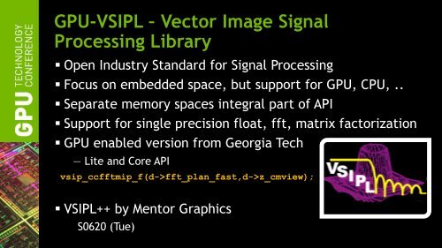 CUDA Libraries and Ecosystem Overview - GPU Technology ...