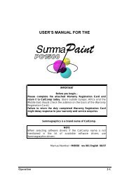 USER'S MANUAL FOR THE - Summa Online