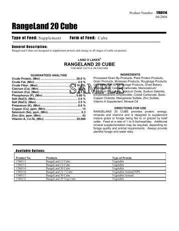 RangeLand 20 Cube - Beeflinks