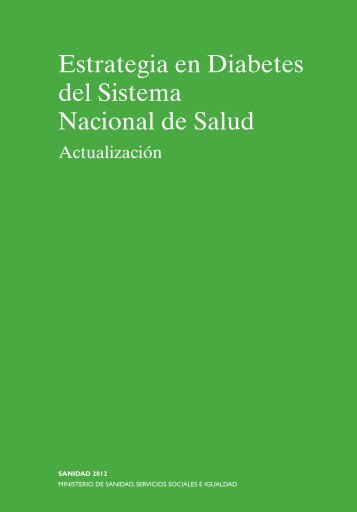 Estrategia en Diabetes del Sistema Nacional de Salud 2012