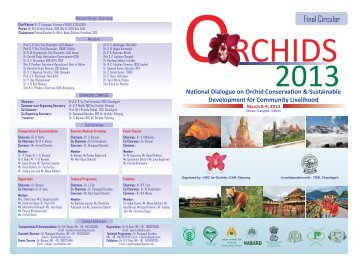 Orchid Final Circular 2013 - National Research Centre for Orchids ...