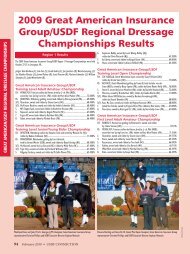 Regional Champions.indd - United States Dressage Federation