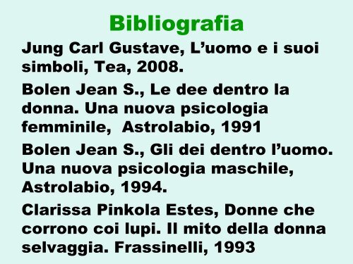 La psicologia di genere attraverso la mitologia, Federica