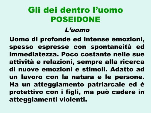 La psicologia di genere attraverso la mitologia, Federica