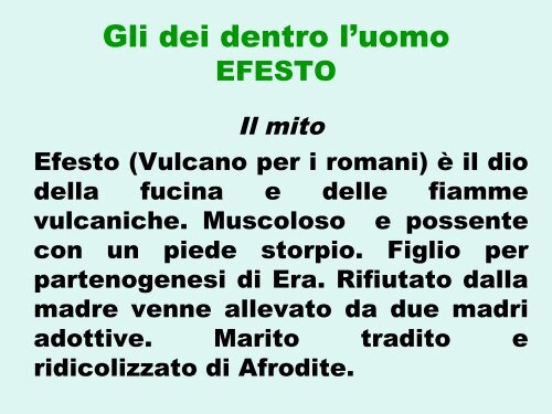 La psicologia di genere attraverso la mitologia, Federica