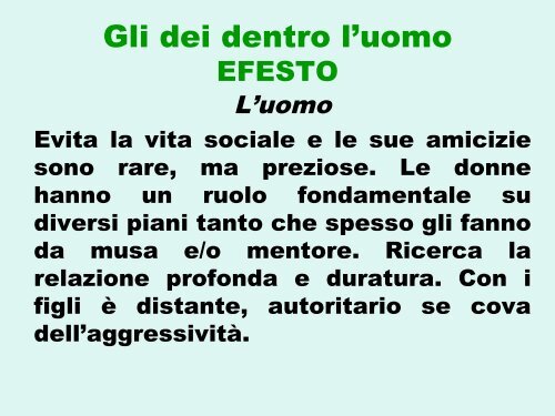 La psicologia di genere attraverso la mitologia, Federica