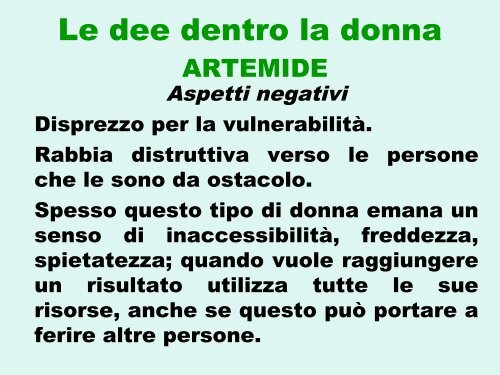 La psicologia di genere attraverso la mitologia, Federica