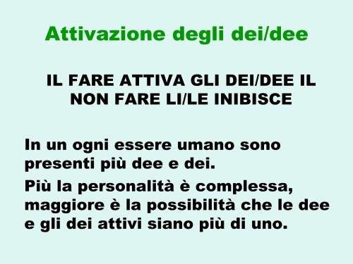 La psicologia di genere attraverso la mitologia, Federica