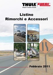 Listino Rimorchi e Accessori