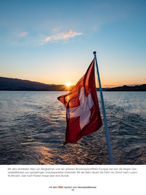 Vierwaldstättersee mit den ÖBB