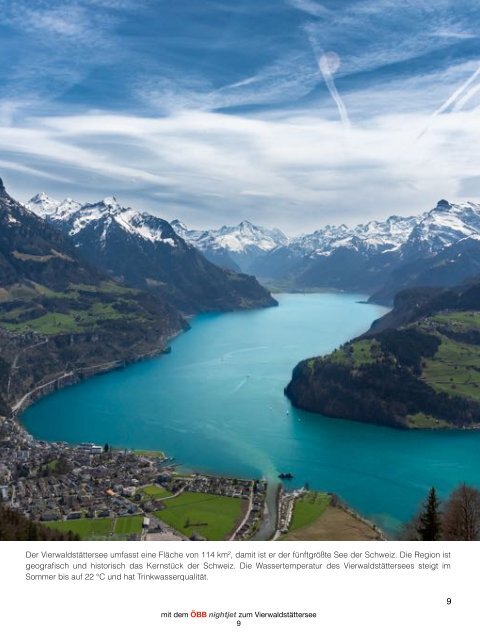 Vierwaldstättersee mit den ÖBB