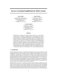 Inverse Correlated Equilibrium for Matrix Games - Institute of ...