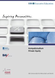 Kompaktstudium Private Equity Download - bei der EBS ...