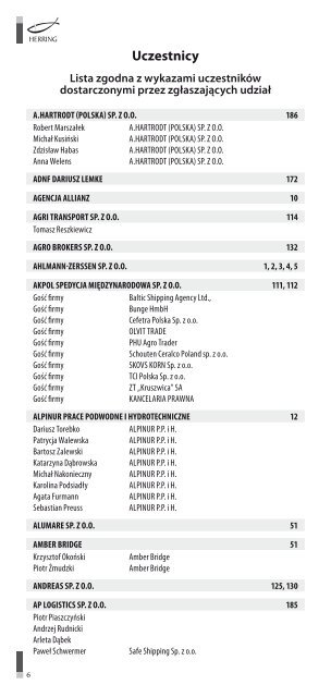 Folder - Herring Szczecin 2013