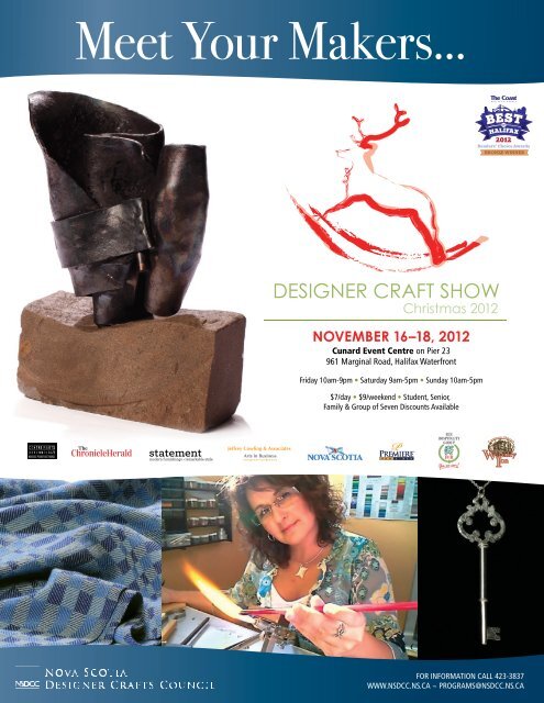 Meet Your Makers... - Nova Scotia Designer Crafts Council