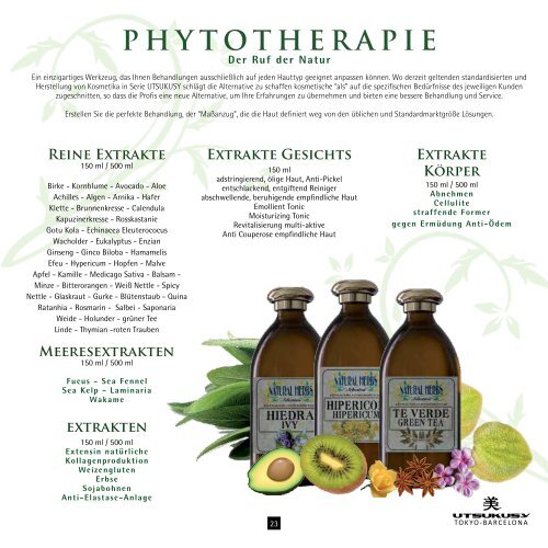 Phytotherapie - Utsukusy