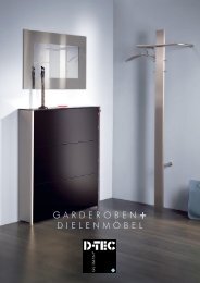 D-Tec III | Garderoben + Dielenmöbel