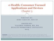 Chapter 3 - eHealth Consumer Focused Apps Devices - CA-HWI