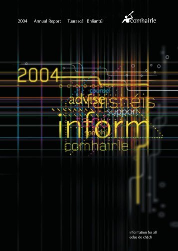 Comhairle's Annual Report 2004 - Citizens Information Board