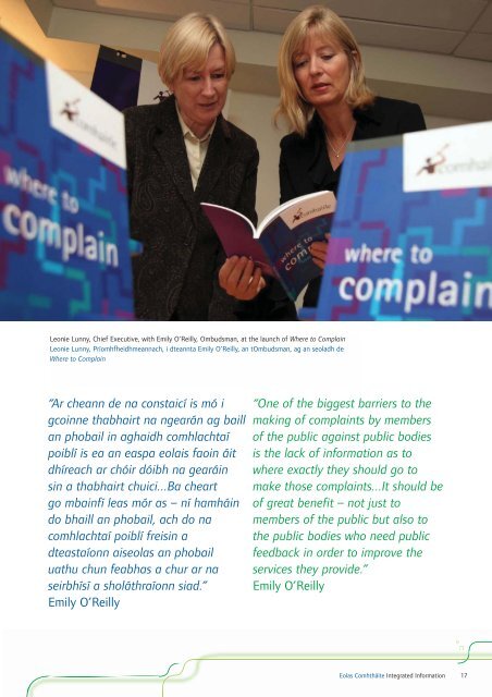 Comhairle's Annual Report 2004 - Citizens Information Board