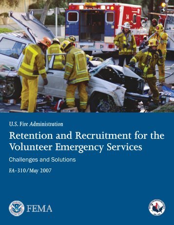 Retention and Recruitment for the Volunteer Emergency Services