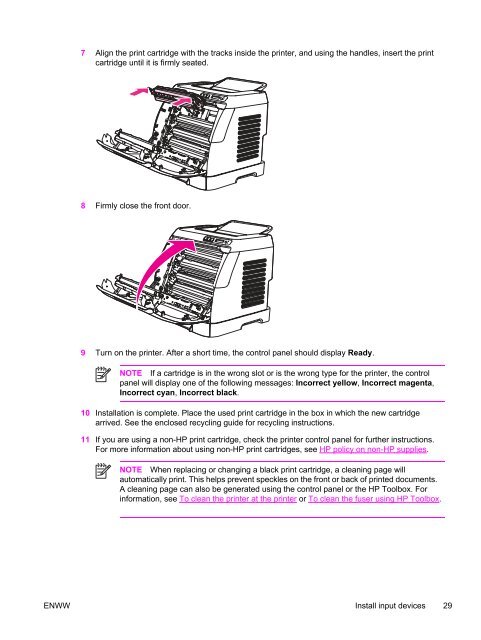 HP Color LaserJet 2600n Service Manual - ENWW - Market Point