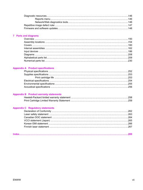 HP Color LaserJet 2600n Service Manual - ENWW - Market Point