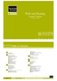 IPv6 and Routing