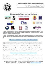 Discounted Software and Loan Scheme - ICT Curriculum Support ...