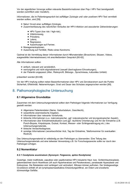 015-027 S2 IDA PrÃ¤vention, Diagnostik und Therapie der ... - AG CPC